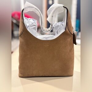 Brooklyn Medium Suede Shoulder Bag 28